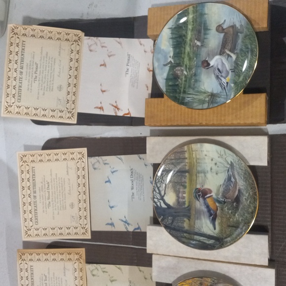 Lot of 8 vintage collectable plates by Bart Jerner. - Picture 4 of 4